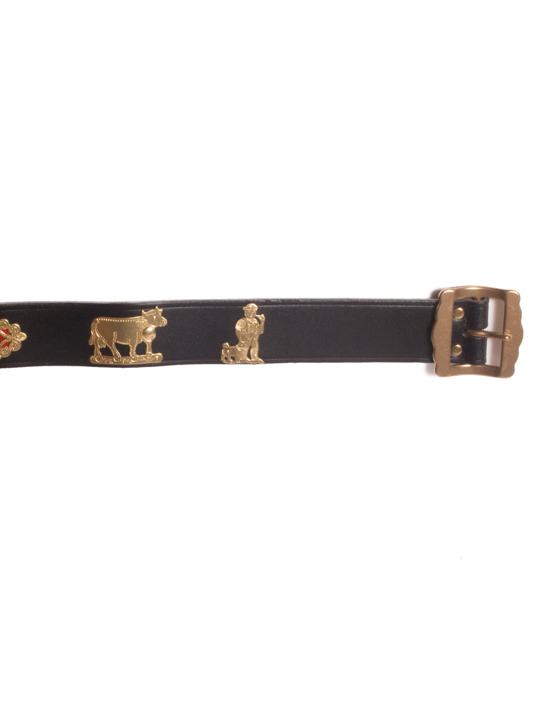 The Alpine Belt, Appenzeller belt, made in Switzerland, handmade, mountain belt, leather belt, cintura di pelle, cintura con le mucche, stelle alpine, cintura svizzera, cintura tirolese, cintura ampezzana, traditional belt, cow belt,