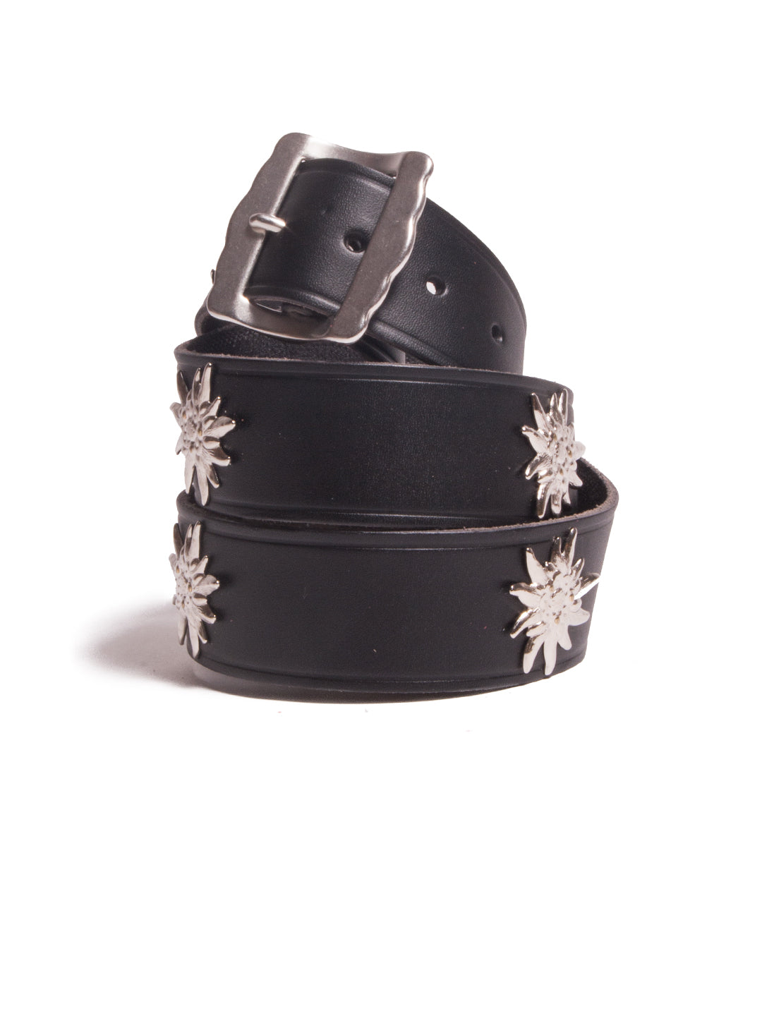 The Alpine Belt, Appenzeller belt, made in Switzerland, handmade, mountain belt, leather belt, cintura di pelle, cintura con le mucche, stelle alpine, cintura svizzera, cintura tirolese, cintura ampezzana, traditional belt, cow belt,
