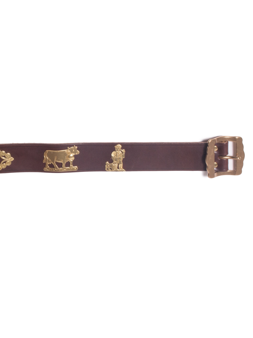 The Alpine Belt, Appenzeller belt, made in Switzerland, handmade, mountain belt, leather belt, cintura di pelle, cintura con le mucche, stelle alpine, cintura svizzera, cintura tirolese, cintura ampezzana, traditional belt, cow belt,
