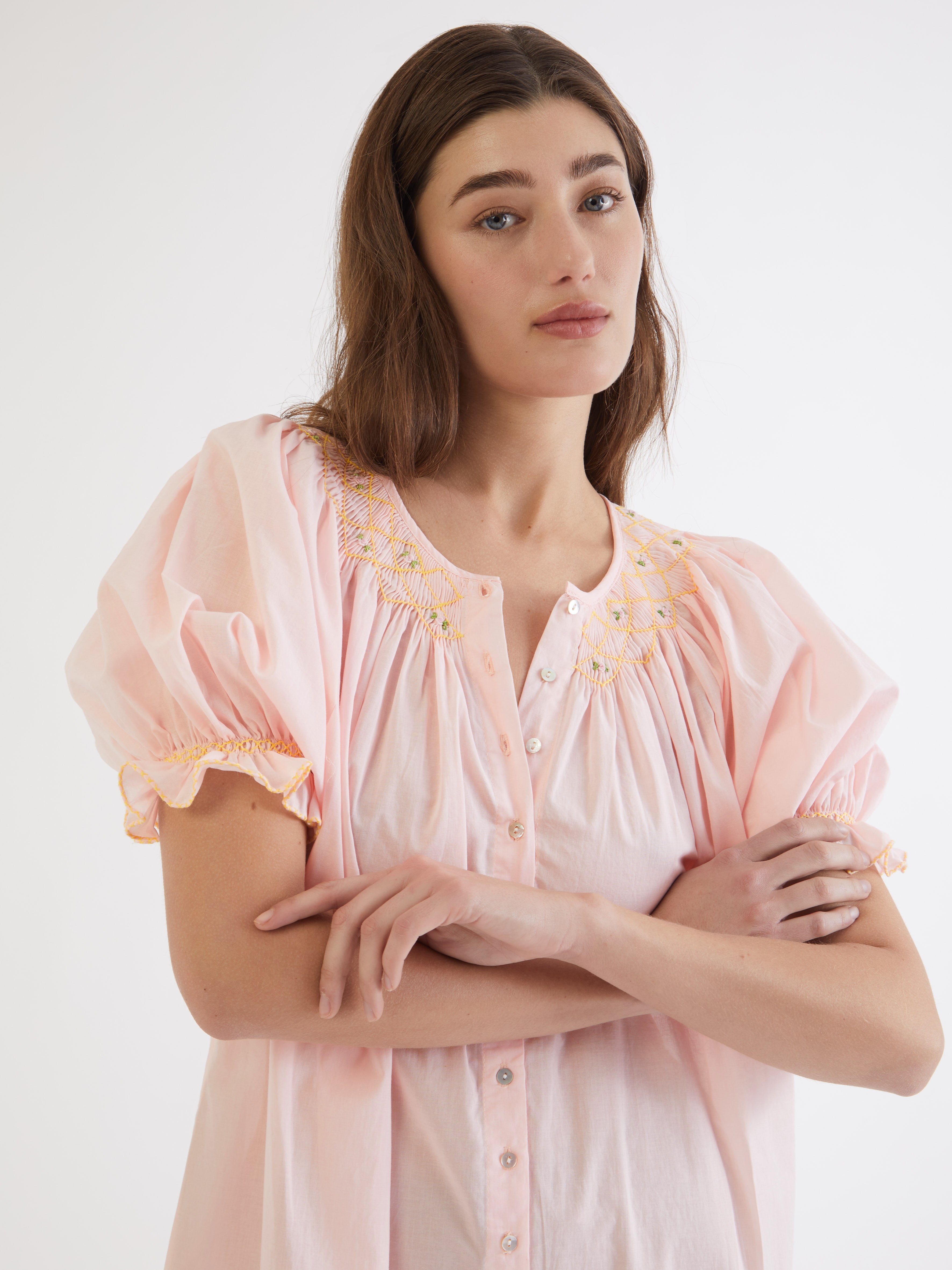 ETHICAL FASHION, CRAFTSMANSHIP, SUSTAINABLE FASHION, TRADITIONAL FASHION, ETHNIC FASHION, BOHEMIAN FASHION, MODA ETICA, MODA SOSTENIBILE, TECNICHE ARTIGIANALI, MODA TRADIZIONALE, MODA ETNICA, MADE IN MADAGASCAR, HANDMADE IN MADAGASCAR, COTTON NIGHTDRESS, COTTON NIGHTGOWN, CAMICIA DA NOTTE IN COTONE, PIGIAMA DI COTONE, COTTON PAJAMA, NIGHTWEAR, SLEEPWEAR, FASHION PAJAMA, PUNTO SMOCK, SMOKED, SMOCKED, HAND EMBROIDERED, RICAMATO A MANO, MUM AND DAUGHTER, MINE ME COLLECTION, MATCHIN WITH MUM, 