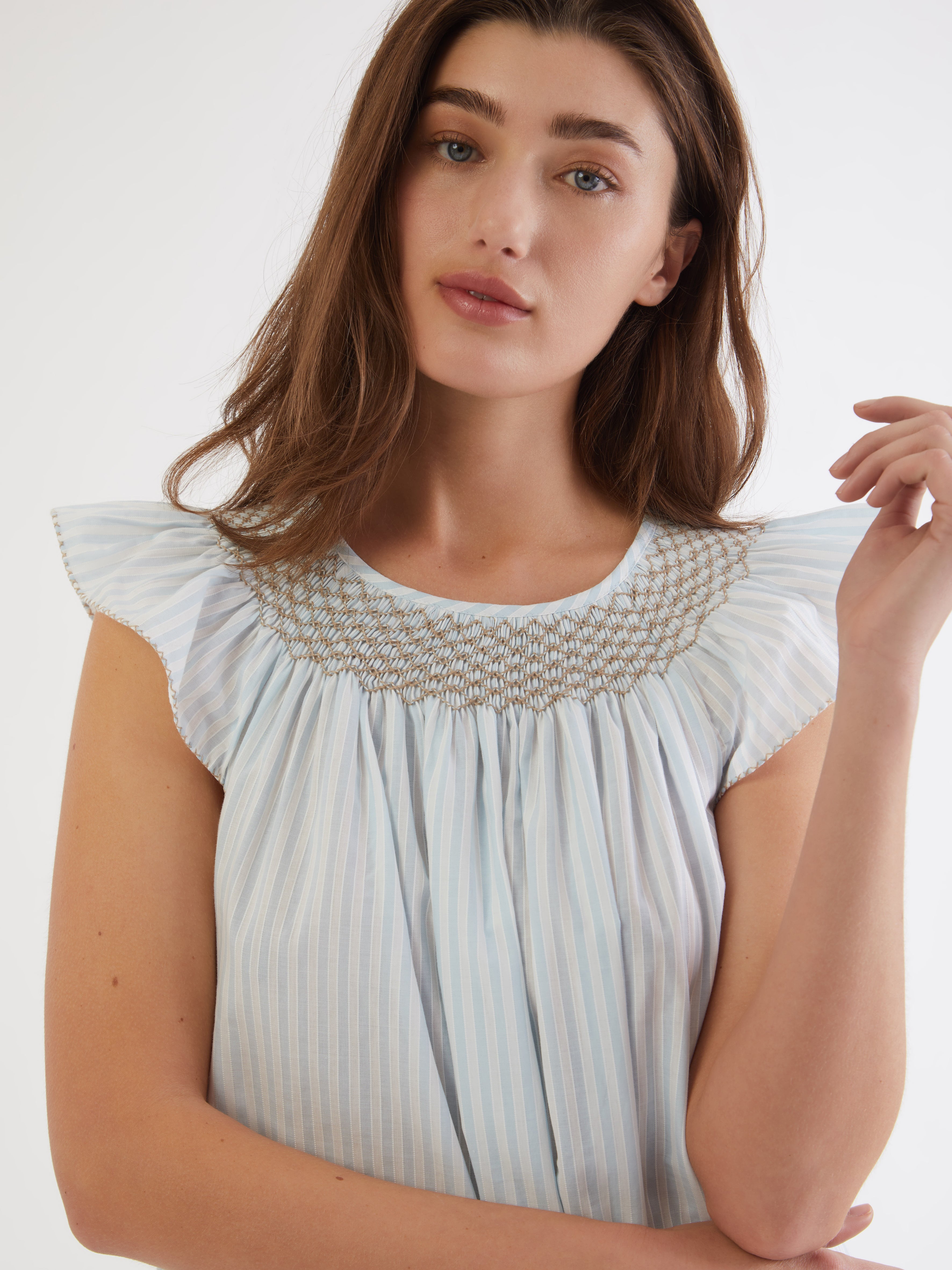 ETHICAL FASHION, CRAFTSMANSHIP, SUSTAINABLE FASHION, TRADITIONAL FASHION, ETHNIC FASHION, BOHEMIAN FASHION, MODA ETICA, MODA SOSTENIBILE, TECNICHE ARTIGIANALI, MODA TRADIZIONALE, MODA ETNICA, MADE IN MADAGASCAR, HANDMADE IN MADAGASCAR, COTTON NIGHTDRESS, COTTON NIGHTGOWN, CAMICIA DA NOTTE IN COTONE, PIGIAMA DI COTONE, COTTON PAJAMA, NIGHTWEAR, SLEEPWEAR, FASHION PAJAMA, PUNTO SMOCK, SMOKED, SMOCKED, HAND EMBROIDERED, RICAMATO A MANO, MUM AND DAUGHTER, MINE ME COLLECTION, MATCHIN WITH MUM, 