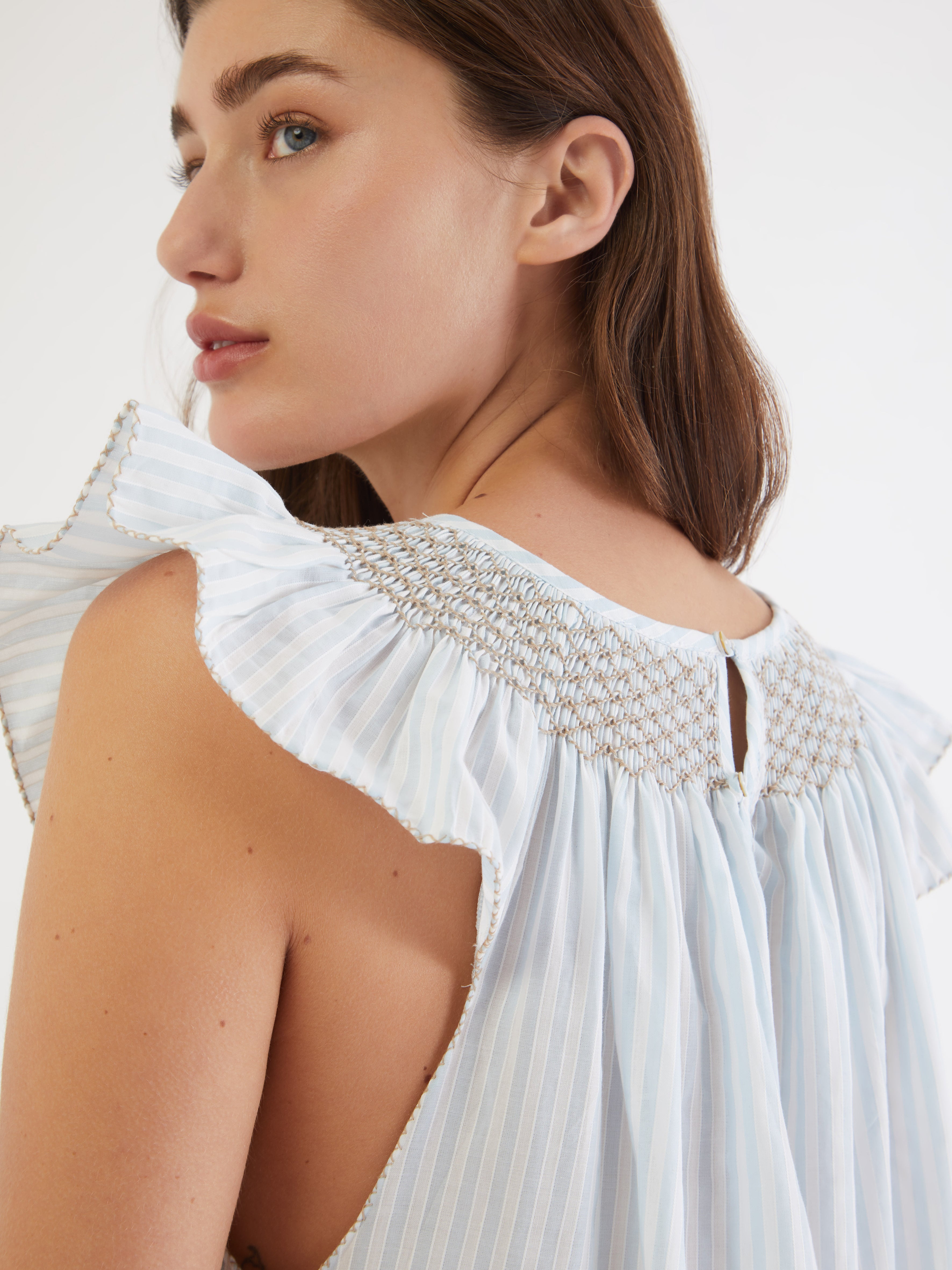 ETHICAL FASHION, CRAFTSMANSHIP, SUSTAINABLE FASHION, TRADITIONAL FASHION, ETHNIC FASHION, BOHEMIAN FASHION, MODA ETICA, MODA SOSTENIBILE, TECNICHE ARTIGIANALI, MODA TRADIZIONALE, MODA ETNICA, MADE IN MADAGASCAR, HANDMADE IN MADAGASCAR, COTTON NIGHTDRESS, COTTON NIGHTGOWN, CAMICIA DA NOTTE IN COTONE, PIGIAMA DI COTONE, COTTON PAJAMA, NIGHTWEAR, SLEEPWEAR, FASHION PAJAMA, PUNTO SMOCK, SMOKED, SMOCKED, HAND EMBROIDERED, RICAMATO A MANO, MUM AND DAUGHTER, MINE ME COLLECTION, MATCHIN WITH MUM, 