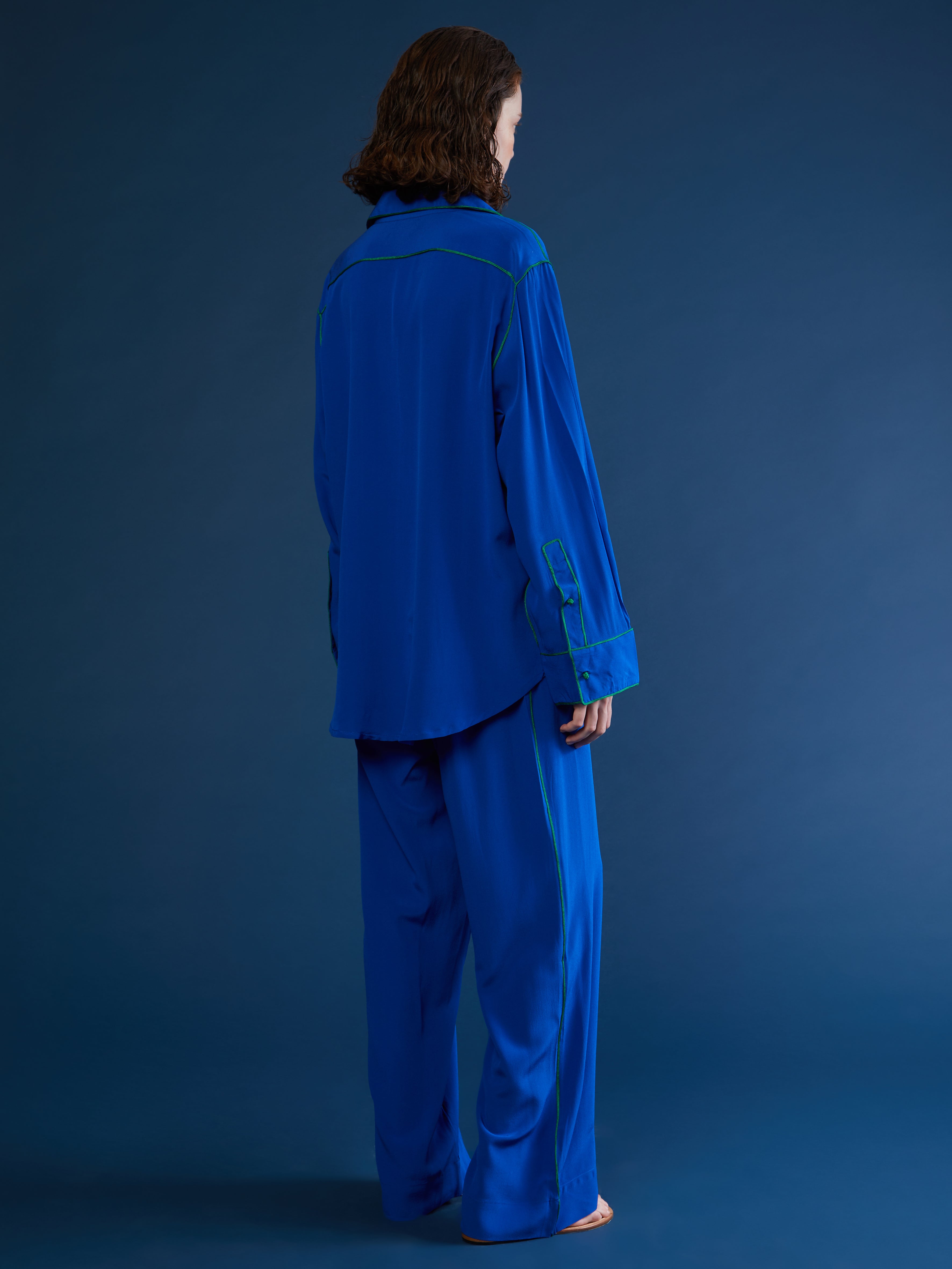 Moroccan Alma silk shirt
