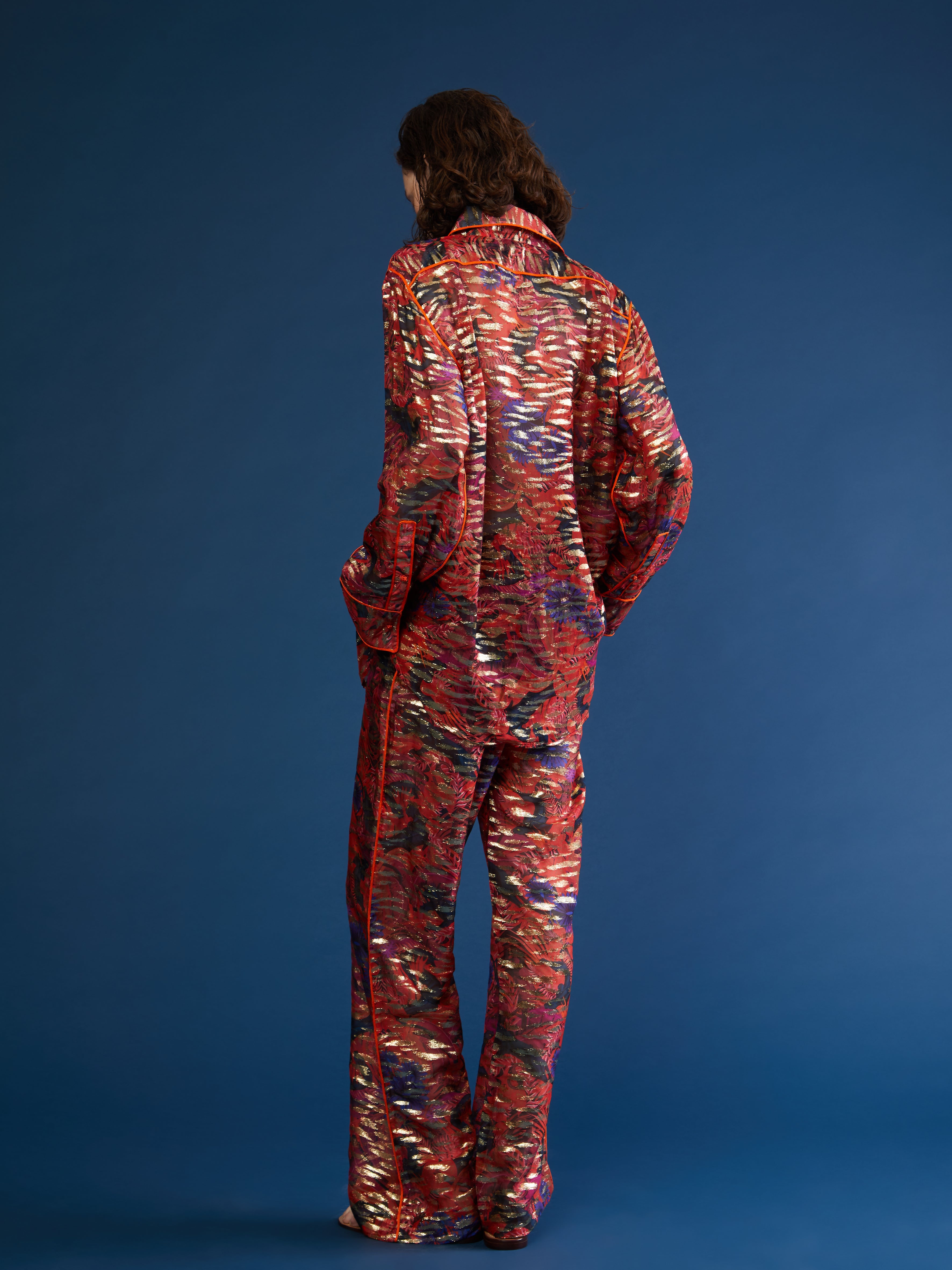 Moroccan Alma silk shirt