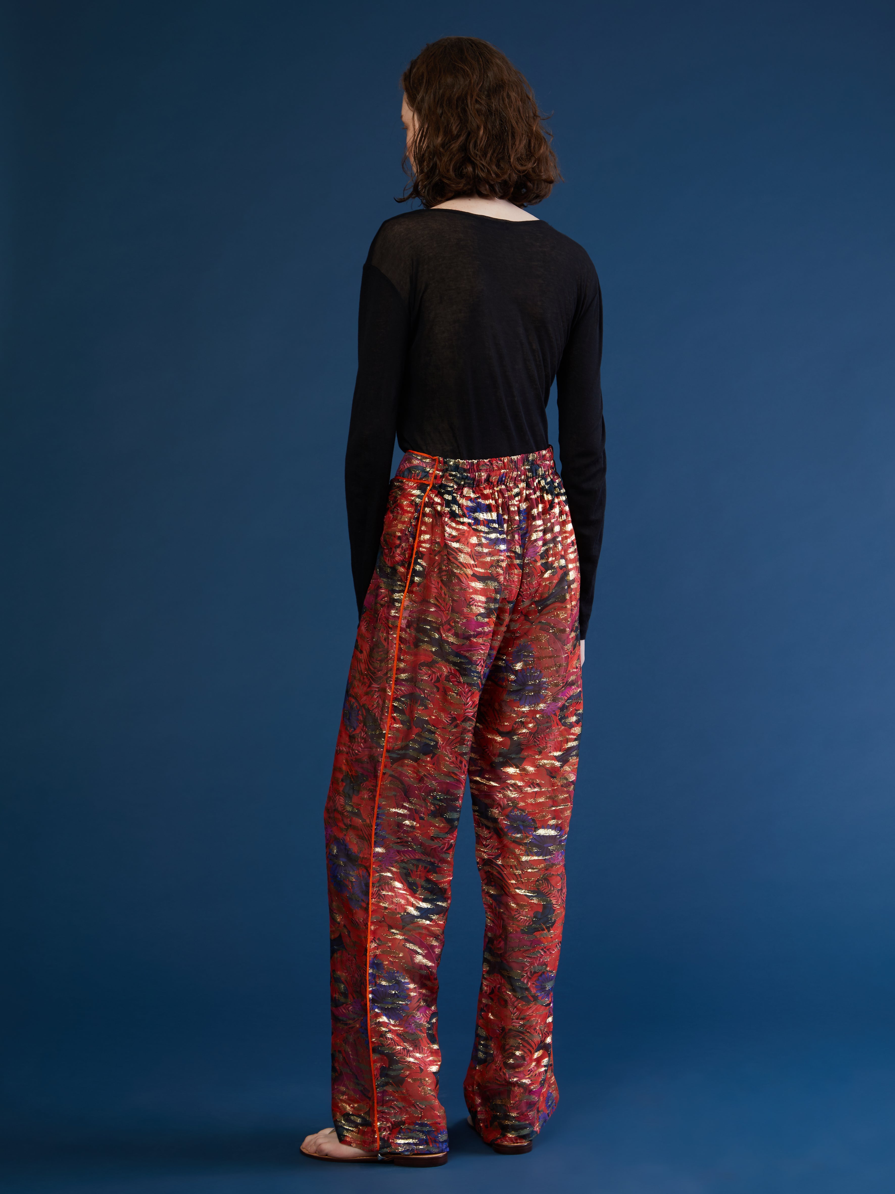 Moroccan Alma silk pants