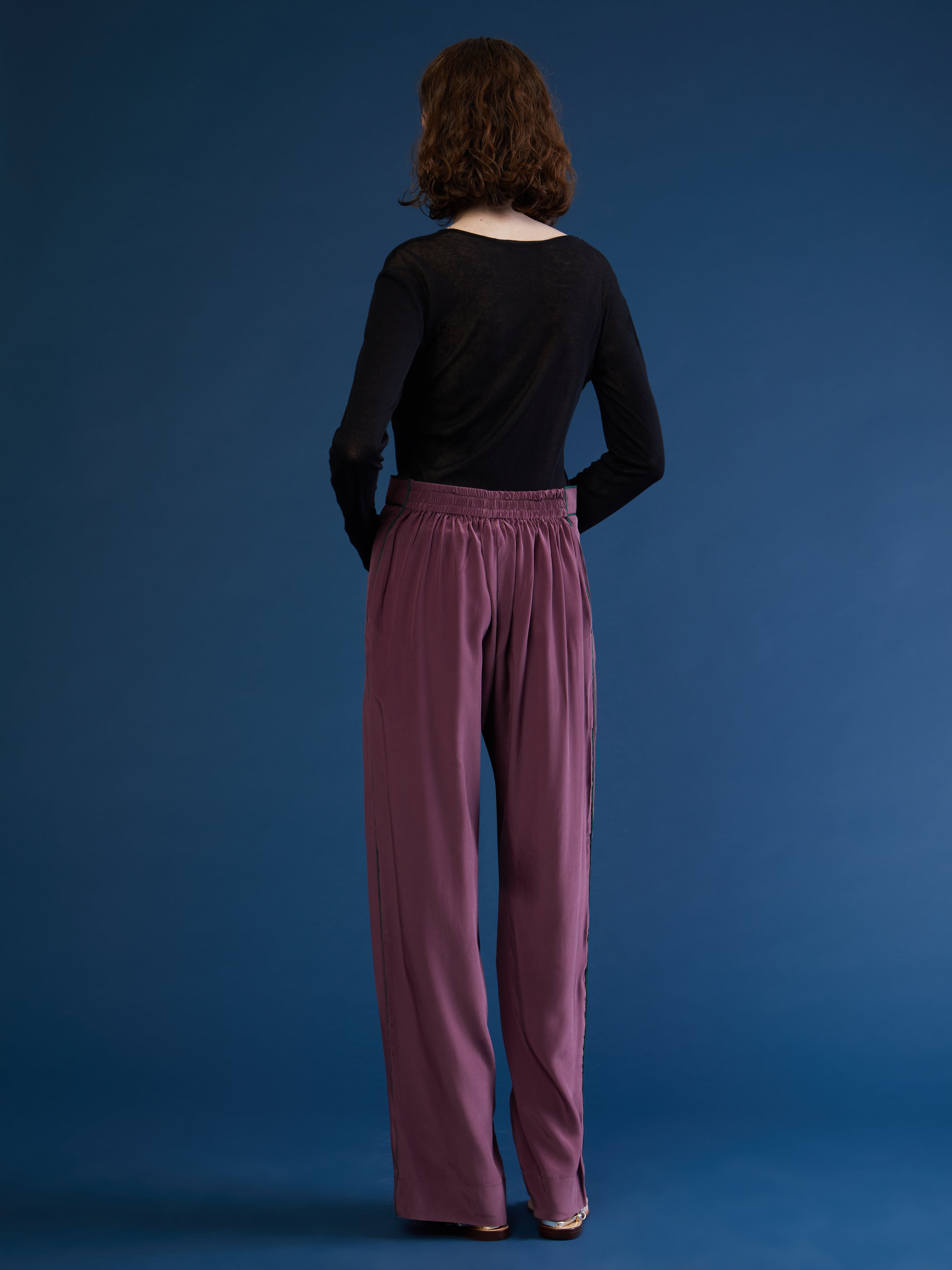 Moroccan Alma silk pants