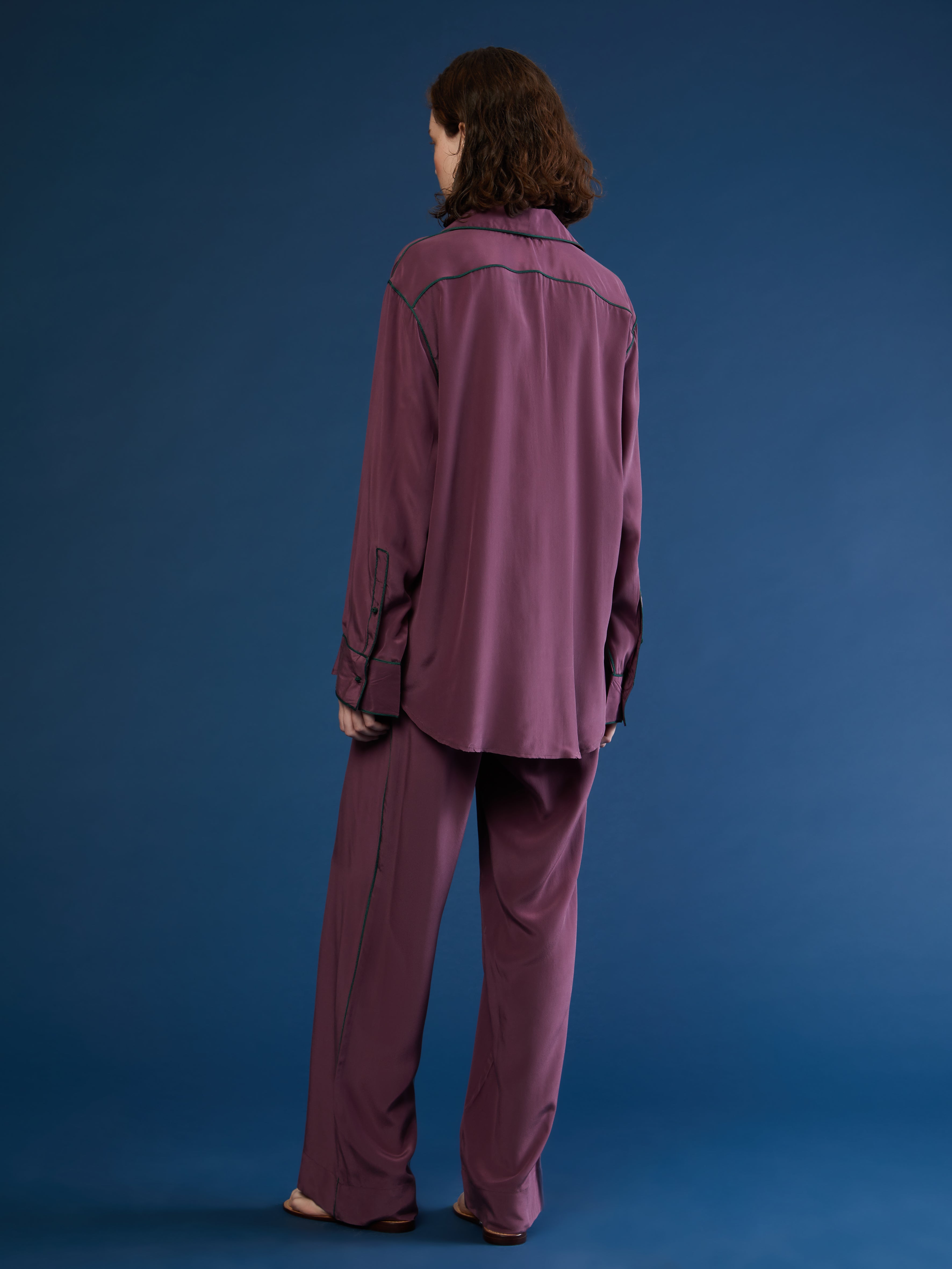 Moroccan Alma silk shirt