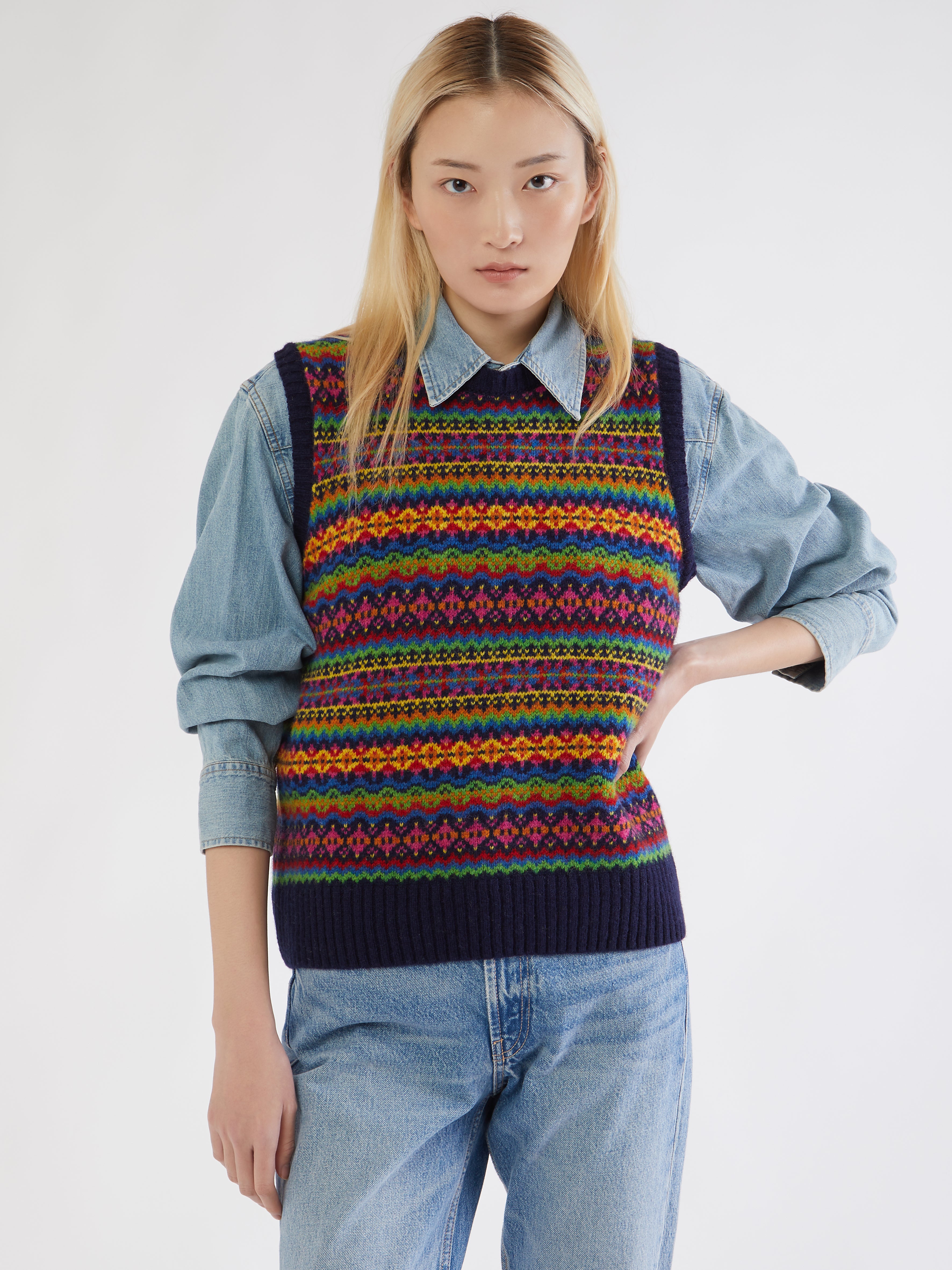 ETHICAL FASHION, CRAFTSMANSHIP, SUSTAINABLE FASHION, TRADITIONAL FASHION, ETHNIC FASHION, BOHEMIAN FASHION, MODA ETICA, MODA SOSTENIBILE, TECNICHE ARTIGIANALI, MODA TRADIZIONALE, MODA ETNICA, VESTITI BOHEMIAN, GOLF, FAIR ISLE, SCOTTISH SWEATER, 100% LANA, 100% WOOL, TRADITIONAL SWEATER, MADE IN SCOTLAND, GOLF INGLESI