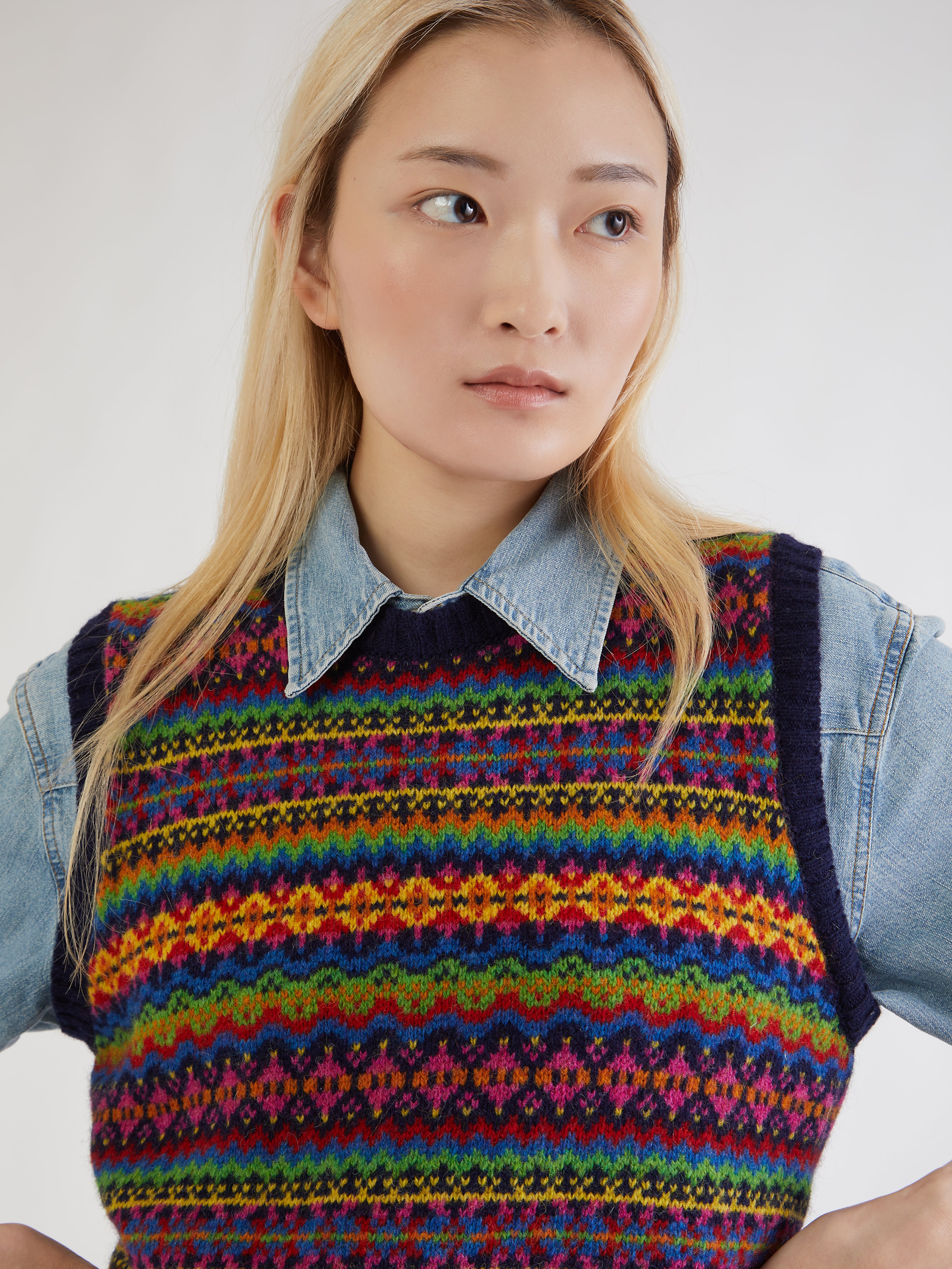 ETHICAL FASHION, CRAFTSMANSHIP, SUSTAINABLE FASHION, TRADITIONAL FASHION, ETHNIC FASHION, BOHEMIAN FASHION, MODA ETICA, MODA SOSTENIBILE, TECNICHE ARTIGIANALI, MODA TRADIZIONALE, MODA ETNICA, VESTITI BOHEMIAN, GOLF, FAIR ISLE, SCOTTISH SWEATER, 100% LANA, 100% WOOL, TRADITIONAL SWEATER, MADE IN SCOTLAND, GOLF INGLESI