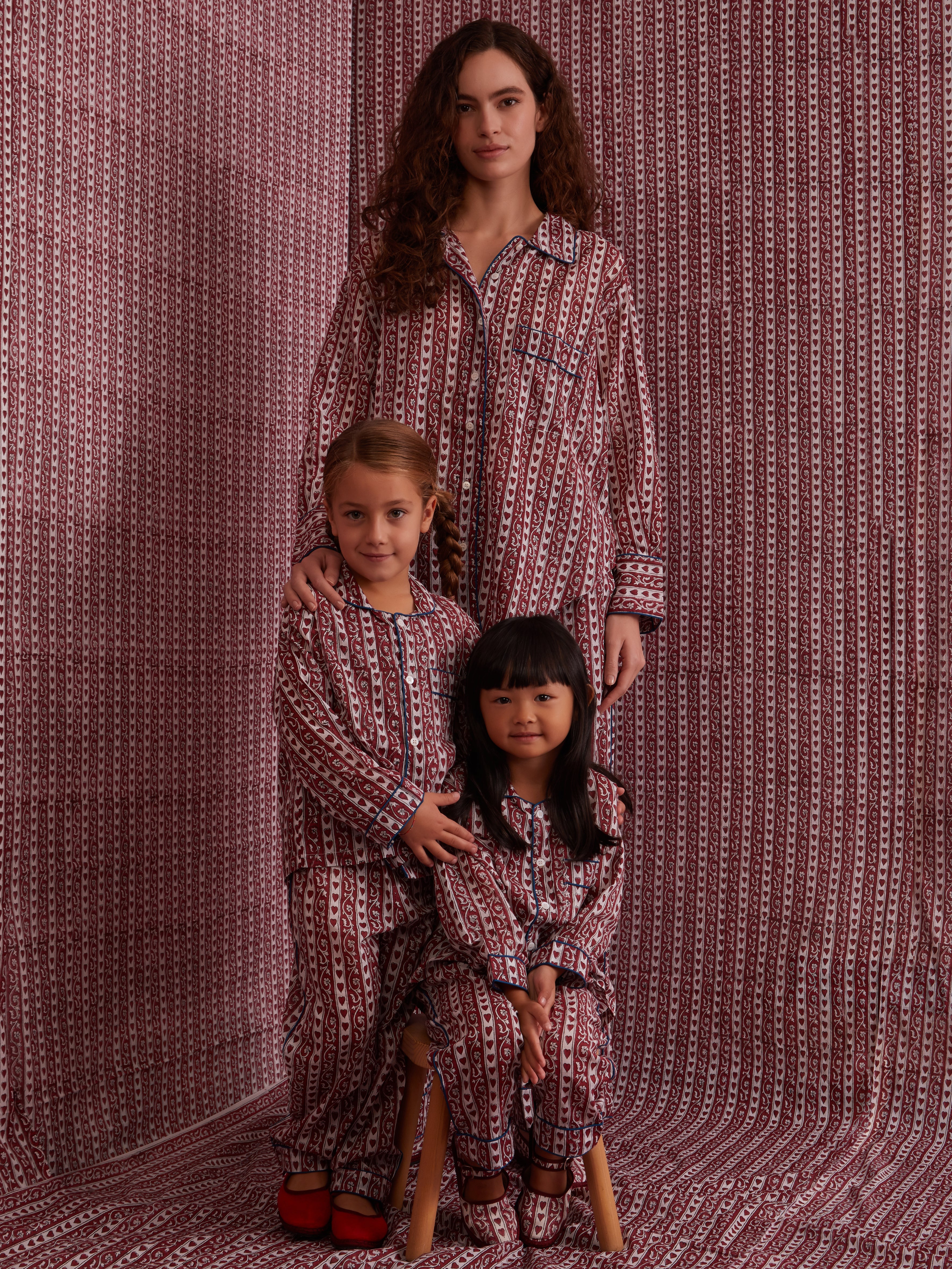 ETHICAL FASHION, CRAFTSMANSHIP, SUSTAINABLE FASHION, TRADITIONAL FASHION, ETHNIC FASHION, BOHEMIAN FASHION, MODA ETICA, MODA SOSTENIBILE, TECNICHE ARTIGIANALI, MODA TRADIZIONALE, MODA ETNICA, MADE IN INDIA, HANDMADE IN INDIA, BLOCK PRINT, PIGIAMA DI COTONE, COTTON PAJAMA, NIGHTWEAR, SLEEPWEAR, FASHION PAJAMA, ETNIC PRINTS, STAMPE INDIANE, STAMPE ETNICHE, MINI ME, MATCH WITH MUM