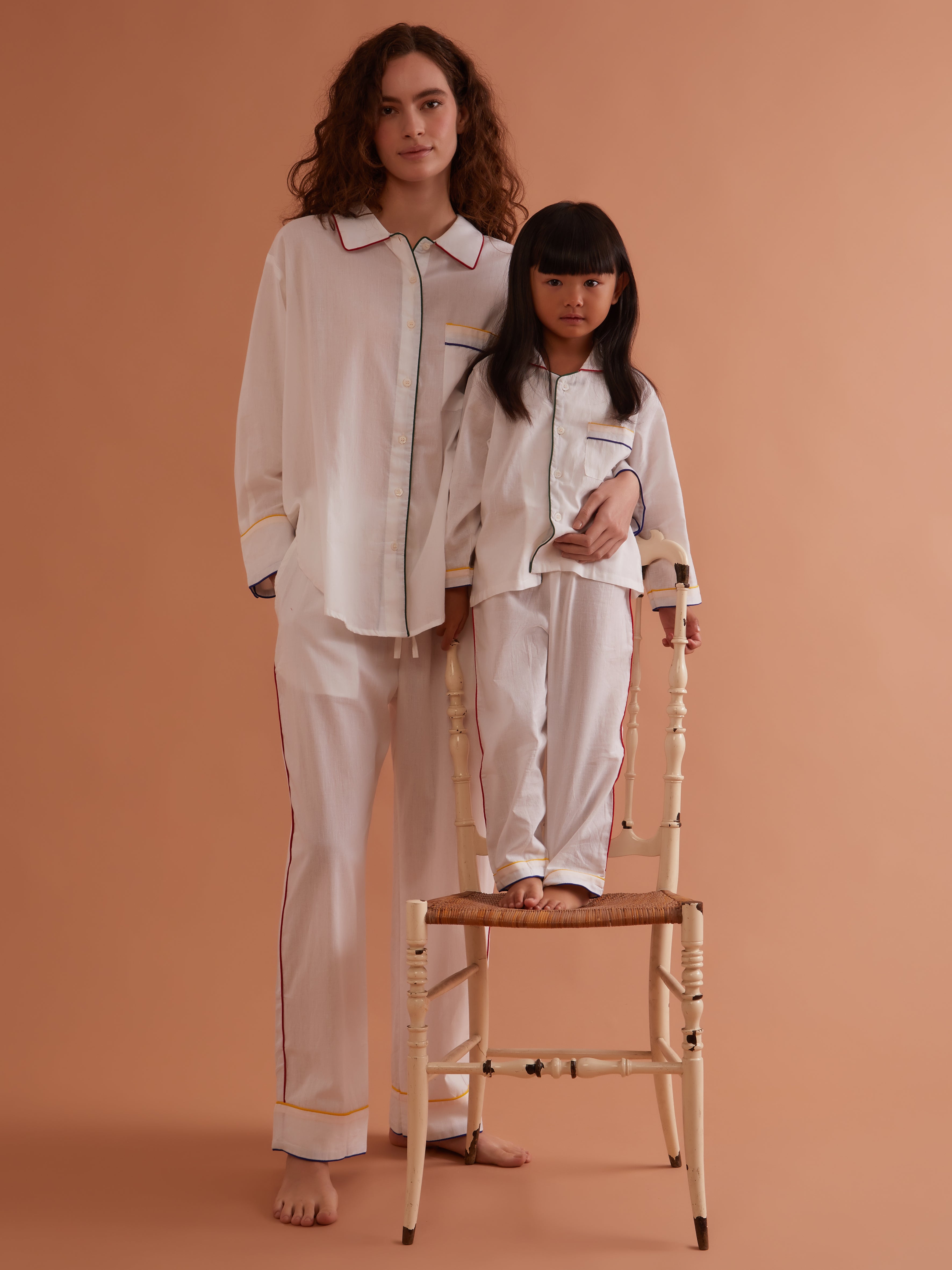 ETHICAL FASHION, CRAFTSMANSHIP, SUSTAINABLE FASHION, TRADITIONAL FASHION, ETHNIC FASHION, BOHEMIAN FASHION, MODA ETICA, MODA SOSTENIBILE, TECNICHE ARTIGIANALI, MODA TRADIZIONALE, MODA ETNICA, MADE IN INDIA, HANDMADE IN INDIA, BLOCK PRINT, PIGIAMA DI COTONE, COTTON PAJAMA, NIGHTWEAR, SLEEPWEAR, FASHION PAJAMA, ETNIC PRINTS, STAMPE INDIANE, STAMPE ETNICHE, MINI ME, MATCH WITH MUM