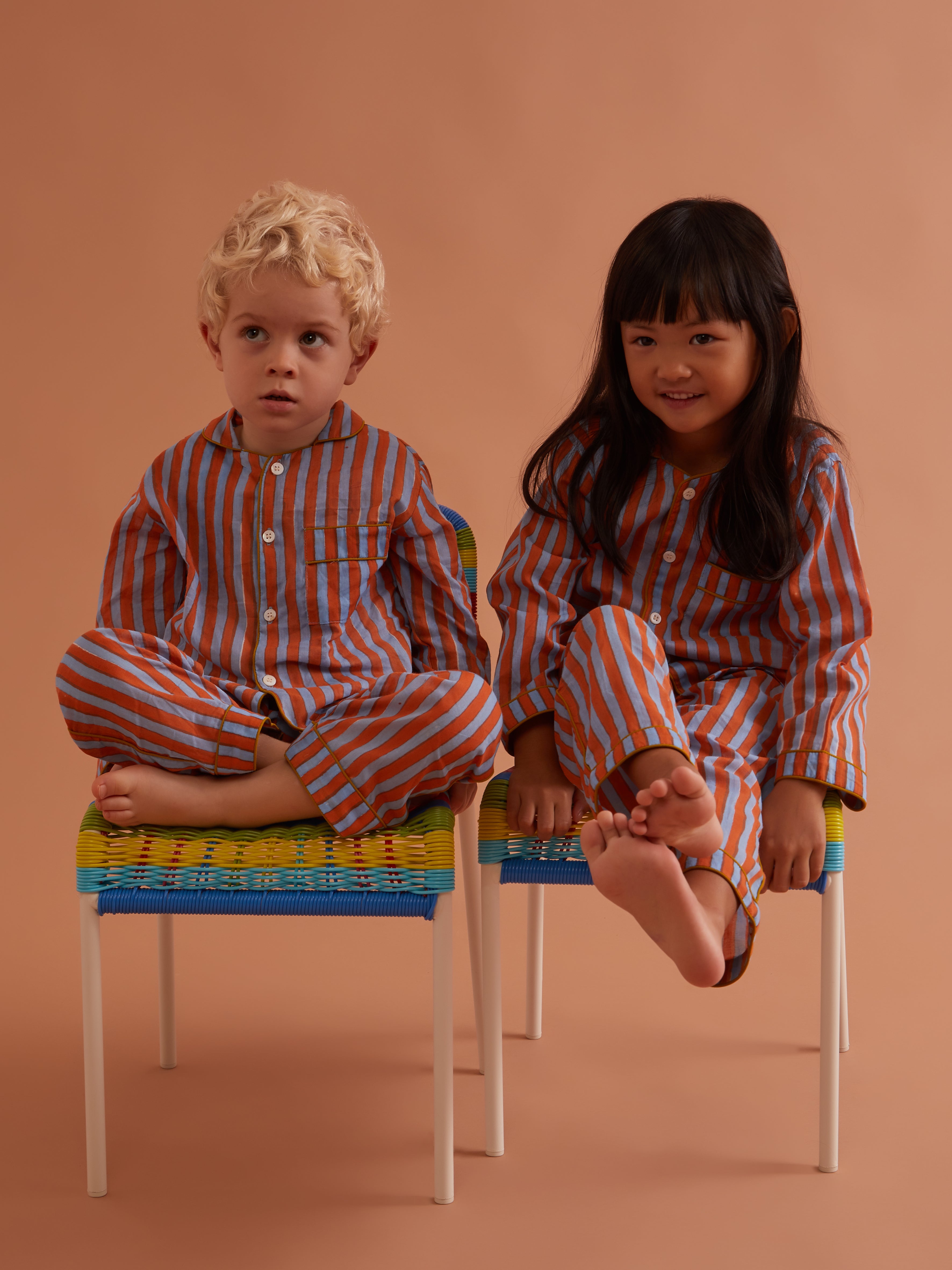 ETHICAL FASHION, CRAFTSMANSHIP, SUSTAINABLE FASHION, TRADITIONAL FASHION, ETHNIC FASHION, BOHEMIAN FASHION, MODA ETICA, MODA SOSTENIBILE, TECNICHE ARTIGIANALI, MODA TRADIZIONALE, MODA ETNICA, MADE IN INDIA, HANDMADE IN INDIA, BLOCK PRINT, PIGIAMA DI COTONE, COTTON PAJAMA, NIGHTWEAR, SLEEPWEAR, FASHION PAJAMA, ETNIC PRINTS, STAMPE INDIANE, STAMPE ETNICHE, MINI ME, MATCH WITH MUM